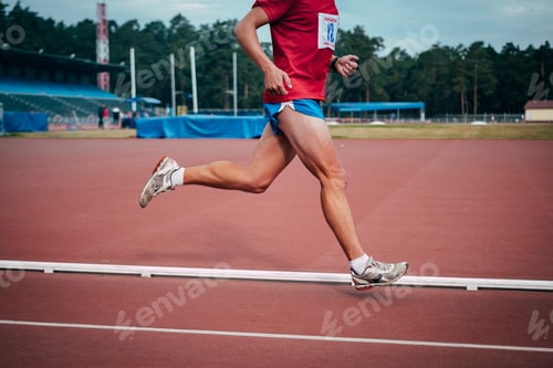 Preview: Athlete man running