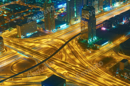 Preview: Dubai night skylin