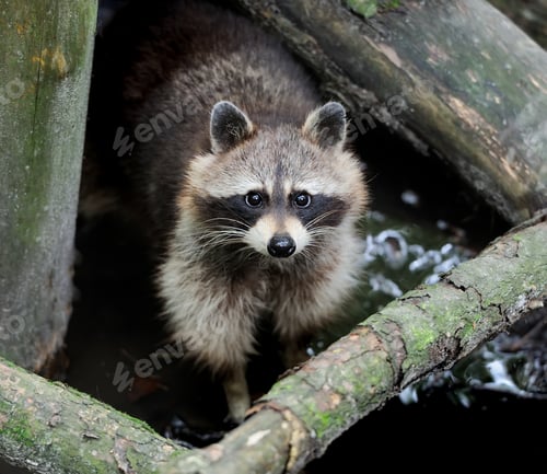 Preview: Raccoon in the forest