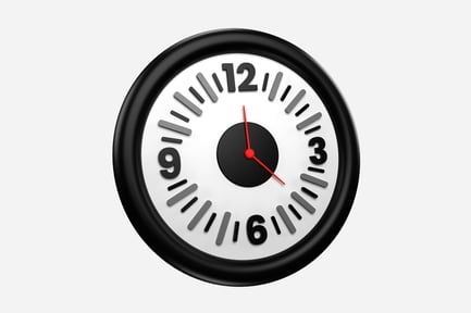 Preview: Wall Clock 3D Illustration