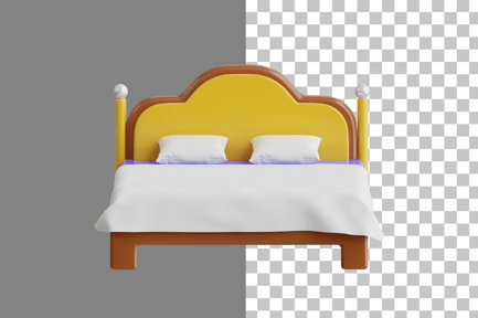 Preview: Bed 3D Icon