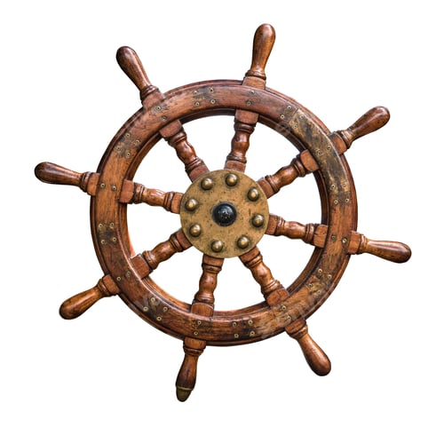 Preview: Isolated Ships Wheel