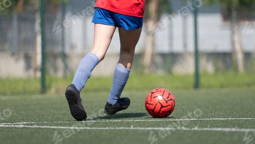 Preview: Girl Dribbles Ball Between Flip Cups