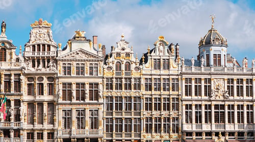 Preview: Grand place square and buildings