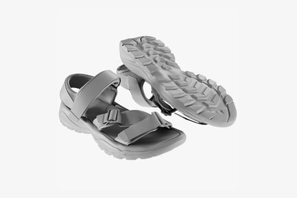 Preview: Adjustable Strap Men's Trekking Sandals