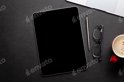 Preview: Tablet with blank screen