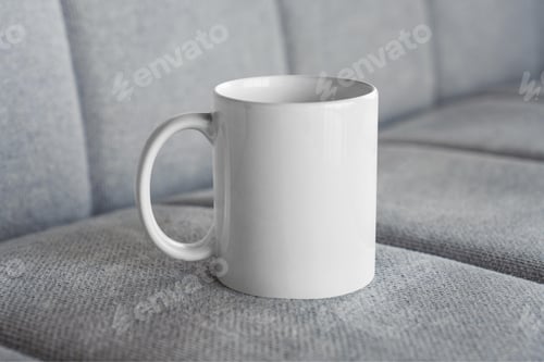 Preview: mockup, realistic, mug, advertisement