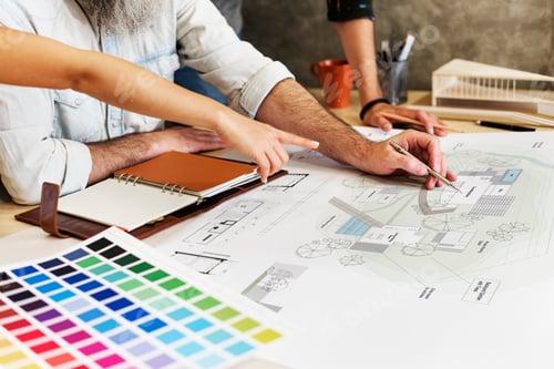 Preview: Design Studio Architect Creative Occupation Meeting Blueprint Co