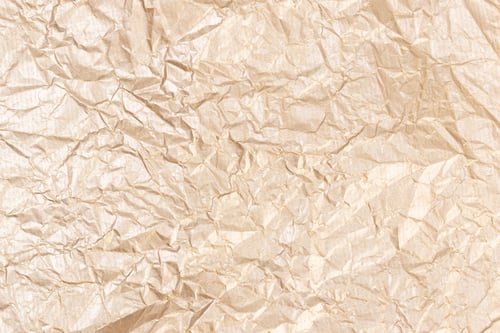 Preview: Golden crumpled paper texture background