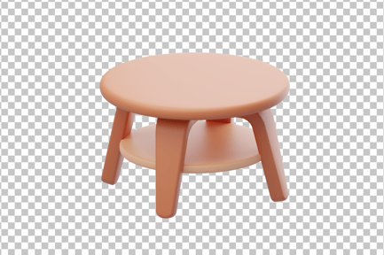 Preview: Coffee Table 3D Icon
