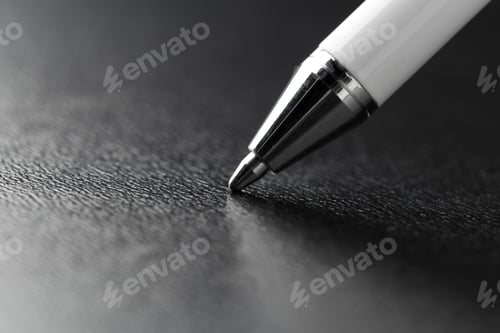 Preview: Pen close up shot