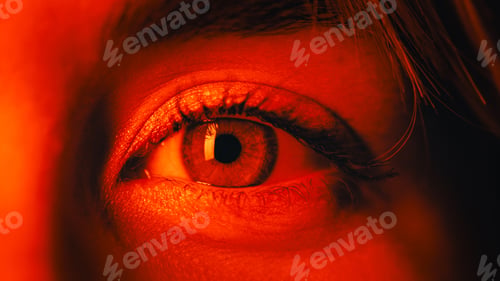 Preview: blue eye close up