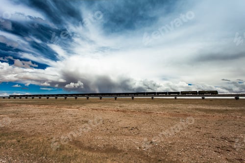 Preview: Railroad in Tibet, China
