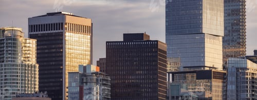 Preview: Downtown Vancouver, British Columbia, Canada. Moder City Buildings in Stanley Park