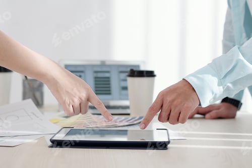 Preview: Coworkers Discussing Application Project