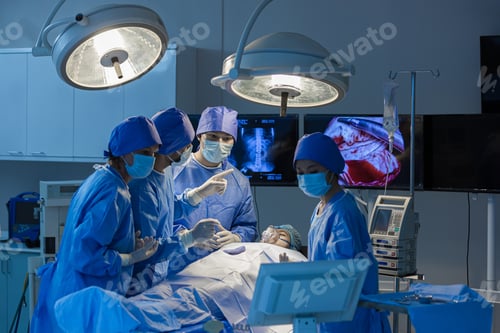 Preview: Medical Team Working in Hospital Operating Room