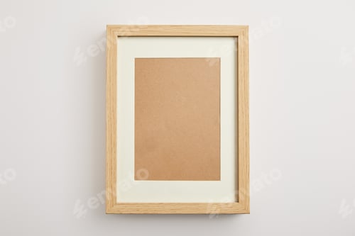 Preview: decorative square frame on white background