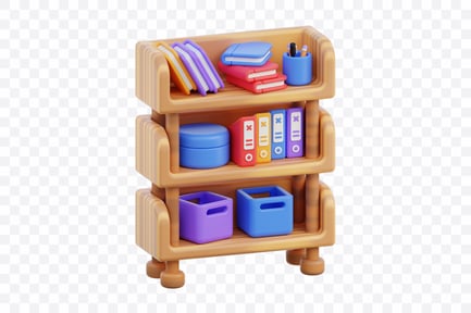 Preview: Square Shelf Organizer