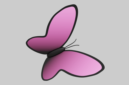 Preview: Butterfly 3D Icon