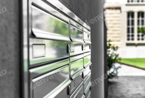 Preview: Close up of letterboxes