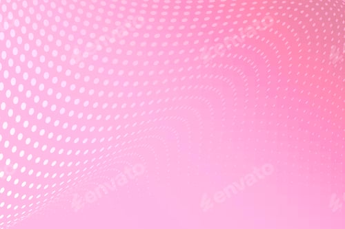 Preview: White dots pattern on a pink backgorund