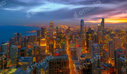 Preview: Chicago City, Chicago, illinois, USA