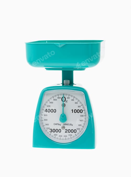 Preview: Plastic kitchen scale