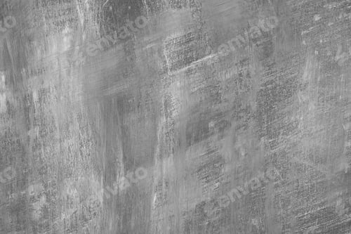 Preview: Concrete, Plaster Wall Texture With Brush Strokes, Gray Surface With Brush Strokes Background