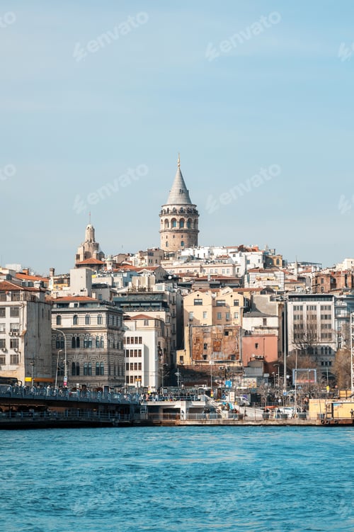 Preview: View of Istanbul from a ship, Turkey