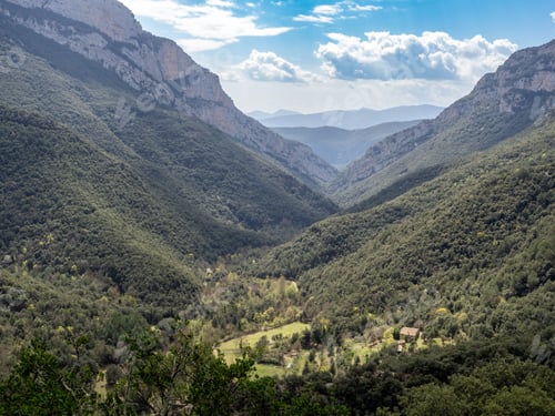 Preview: Mountains near Sadernes in Catalonia, Spain