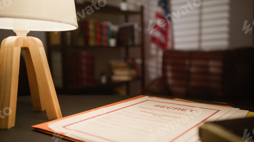 Preview: Top Secret Documents on desk