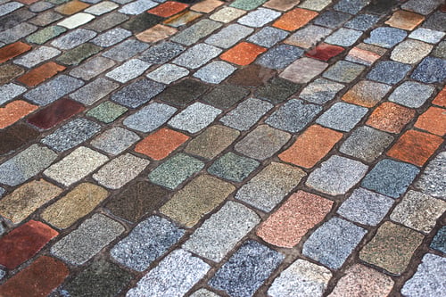 Preview: Mineral environment in a street in France