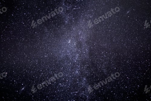 Preview: Beautiful milky way in the night sky