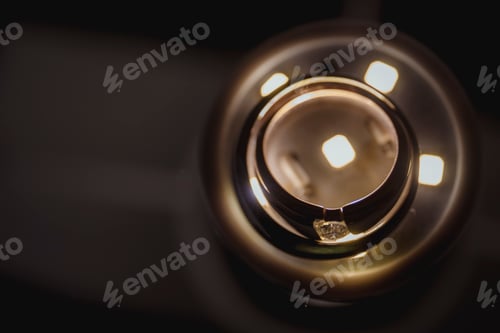 Preview: wedding rings,vintage picture style - Image