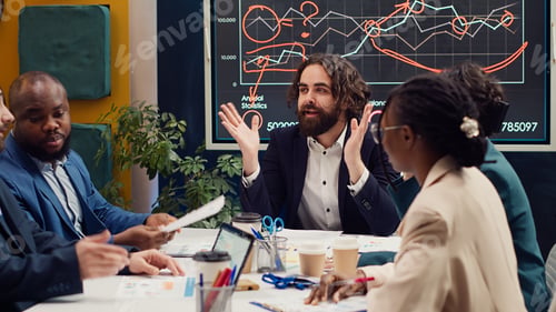 Preview: Supervisor getting frustrated and leaving the briefing meeting,