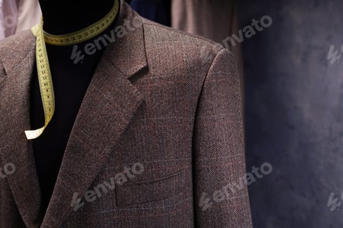 Preview: blazer jacket on male tailor mannequin
