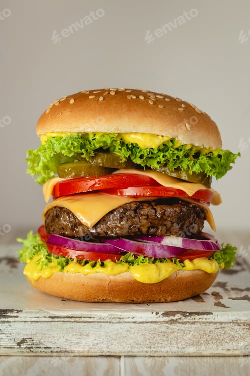 Preview: Fresh tasty burger