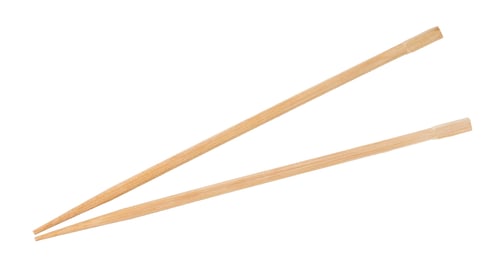Preview: disposable beech wooden chopsticks isolated
