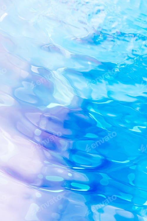 Preview: Wave blue water close up.