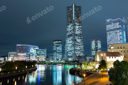 Preview: Yokohama city at night