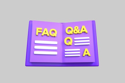 Preview: Faq and q&a book icon