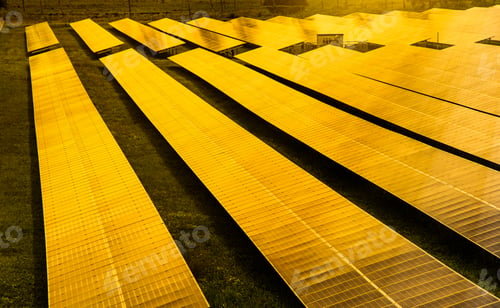 Preview: Solar panels or photovoltaic are power station new alternative electricity source for sun power ecol