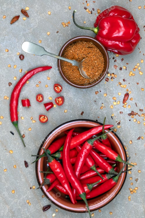 Preview: Scotch Bonnet and Jalapeno Chili Peppers