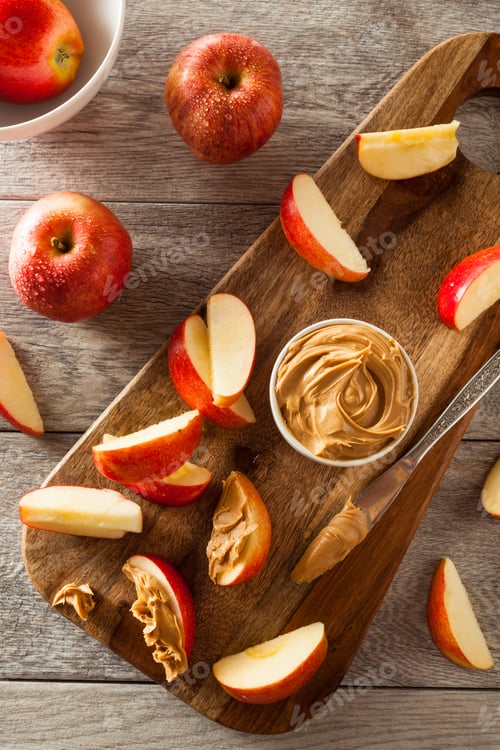 Preview: Organic Apples and Peanut Butter