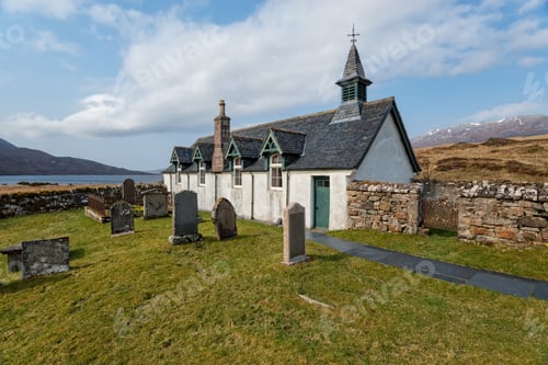 Vista previa: Old Kirk at Inchnadamph