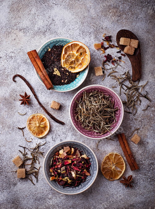 Preview: Various kinds of dry tea