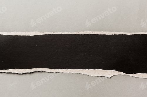 Preview: black ripped paper