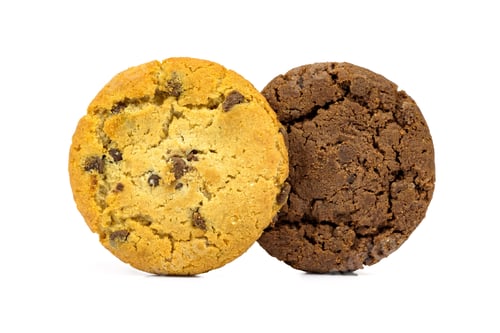 Preview: Different chocolate chips cookies