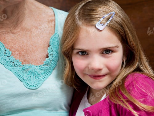 Preview: A portrait of a young girl smiling