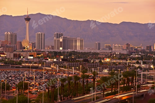 Preview: Las Vegas Sunset Skyline